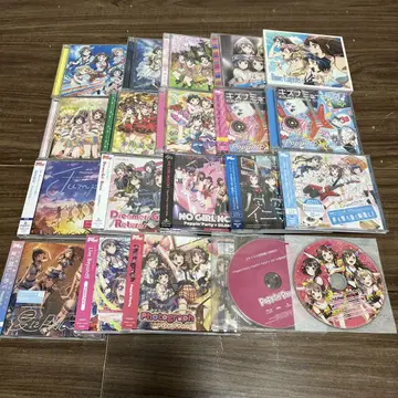 [익명 배송] 뱅드림 Poppin'party CD 묶음 판매
