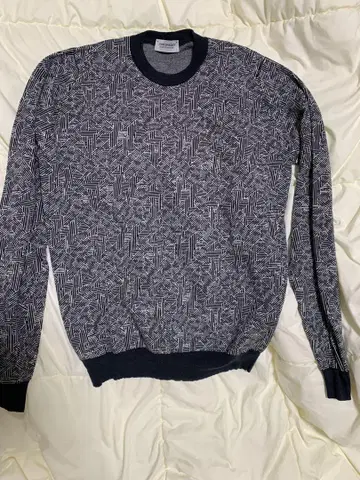 JOHN SMEDLEY 총무늬 니트 존스메들리