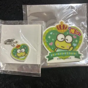 산리오 케로케로케로피 케로피 배지 캐릭터 최애 배지 참
