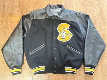 [ 초인기 모델 ] 세일러즈 Sailors 마이클 가죽 바시티 자켓