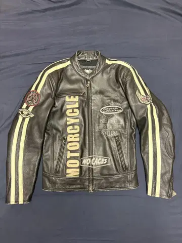 Harley-Davidson 싱글 가죽 자켓 S 사이즈