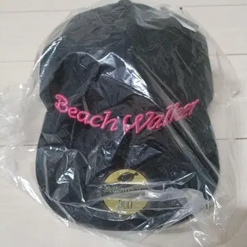DUO Beach Walker 플랫 캡 블랙 x 핑크