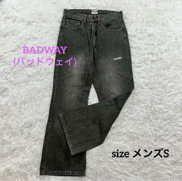 새상품급 BADWAY(배드웨이) 플레어 데님 팬츠
