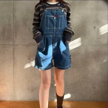 빈티지 TOMMYJEANS 데님 오버롤