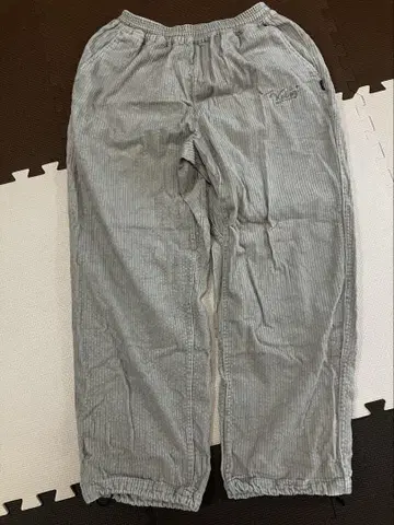 KEBOZ CORDUROY WIDE PANTS BEIGE