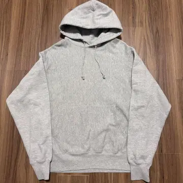Champion 리버스 위브 후드 맨투맨 S101 L OX 그레이