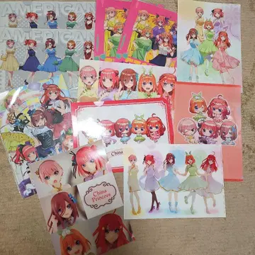 5등분의 신부 클리어 파일 모음 전원 집합