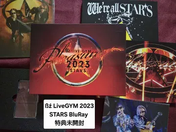 B'z LiveGYM 2023 STARS BluRay 혜택 미개봉