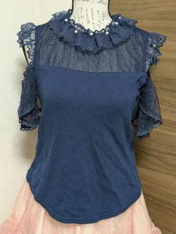Chateau d'ecume 티셔츠 네이비