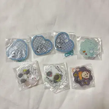 치이카와(먼작귀) 캐릭터 샤카 참 구미 키링 7개 세트