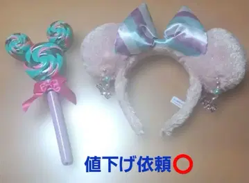 [가격 인하 요청 / 가격 인하] 디즈니 머리띠 스틱 세트