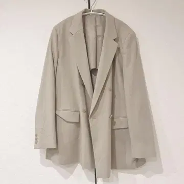UNIQLO 더블 자켓 woman XL 베이지