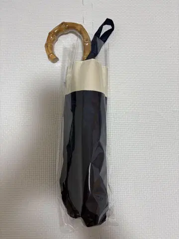 시이짱 나루세 아이리 씨 프로듀스 접이식 우산 네이비 화이트 완전 차광