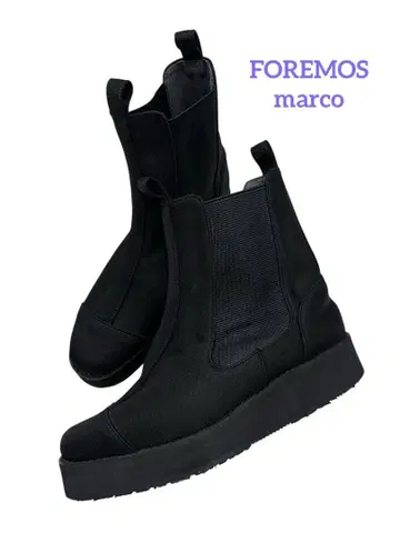 FOREMOSmarco 사이즈 I 사이드 고어 부츠