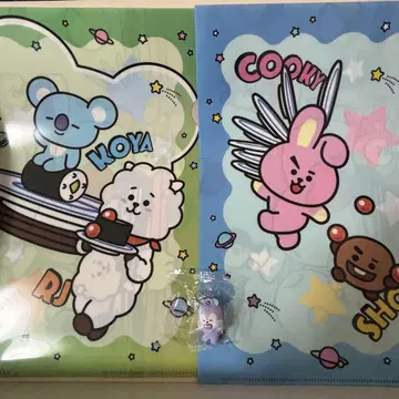 BT21 클리어 파일 피규어 쿠라스시