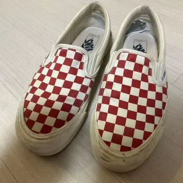 Vans 체커보드 슬립온 레어