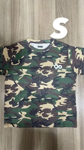 9090 90 로고 티 '그린 카모