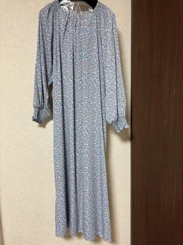 꽃무늬 롱 원피스
