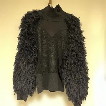leinwande Hand Fringe Knit Top