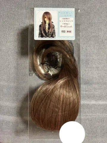 금침 수정 인형용 내열 가발