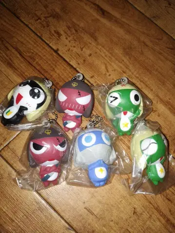 개구리 중사 케로로 캡슐 토이 6개 세트