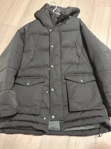 DESCENTE 다운 자켓 후드 부착