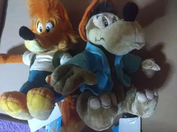 남부의 노래 여우님과 곰님 세트 봉제 인형