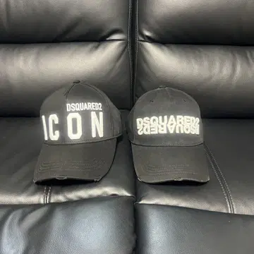 DSQUARED2 ICON 캡 블랙 2종 세트