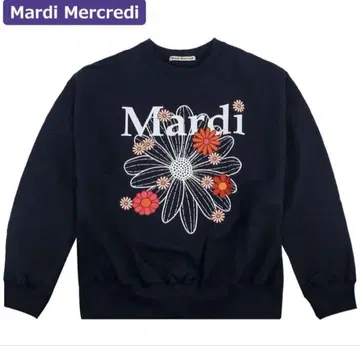 Mardi 플라워 프린트 트레이닝복