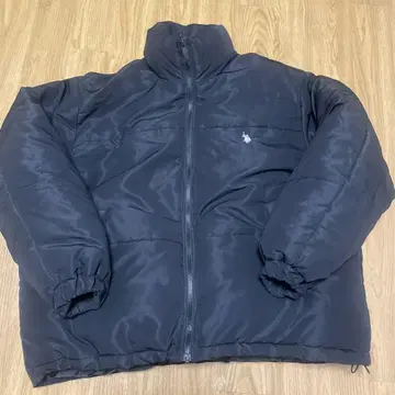 U.S. POLO ASSN. 블랙 다운 자켓 L 무료배송