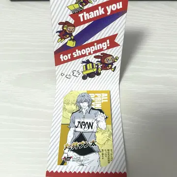 신 테니스의 왕자님 마루이 분타 미니 브로마이드 점프샵 한정판