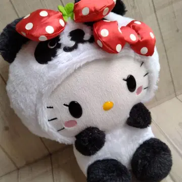 헬로키티 팬더 인형옷 딸기 리본 BIG 봉제 인형