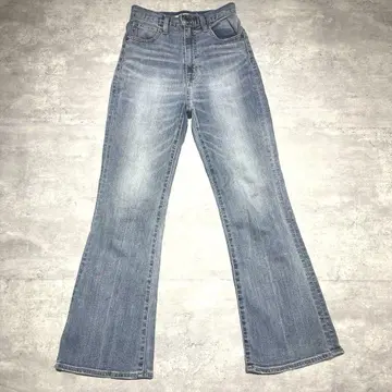 MOUSSY 플레어 데님 24인치 마우지
