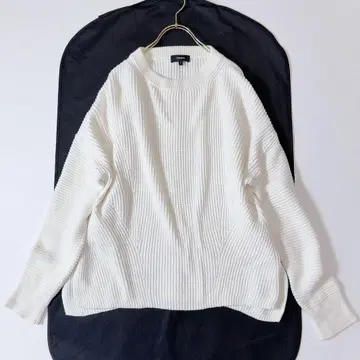 컨디션 최상 띠어리 캐시미어 코튼 와이드 넥 풀오버 넉넉한 밑단 슬릿