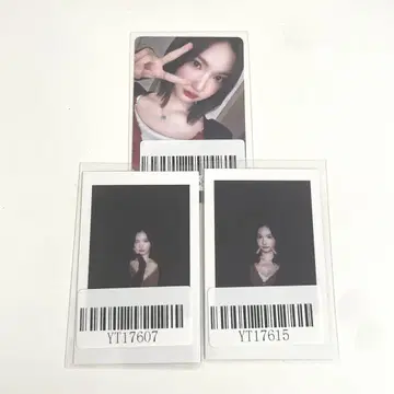 hearts2hearts 지우 트레이딩 카드 혜택 세트