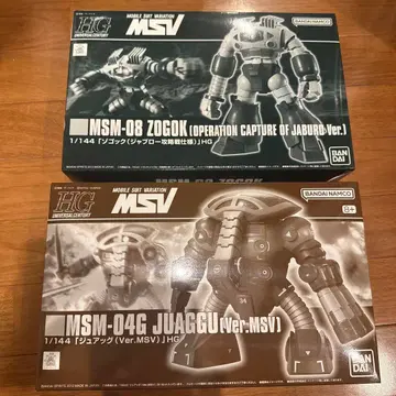 건담 프라모델 HG MSM-08 조고크 & MSM-04G 주아구 세트