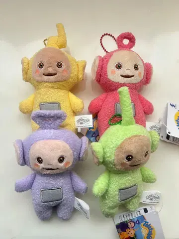 텔레토비즈 키링 4색 세트