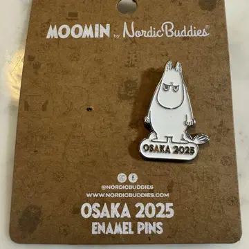 EXPO2025 오사카 간사이 만국박람회 북유럽관 핀 배지 무민 핀즈