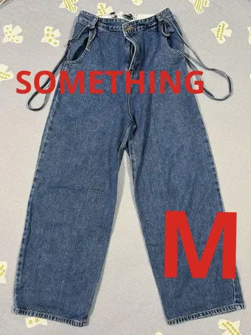 SOMETHING x FREAK'S STORE 데님 2way 살로펫