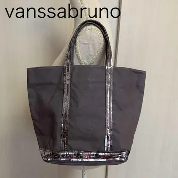 vanssabruno 스팽글 토트백 그레이