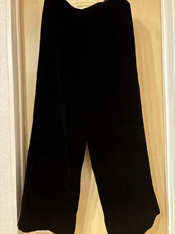 J&R 블랙 와이드 팬츠 M