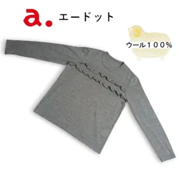 a.에이도트 이오그래픽 울 티셔츠