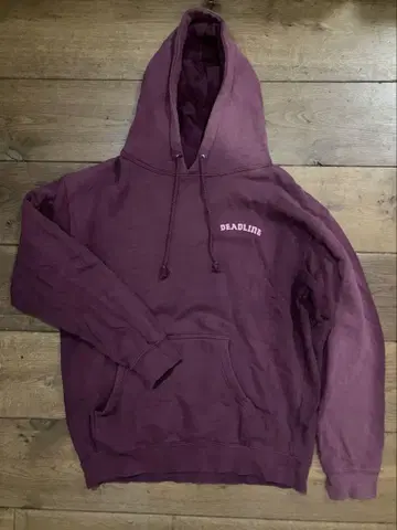 BADDIE 버건디 후드티