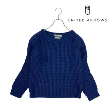 12T425 UNITED ARROWS 양모 로 게이지 니트 스웨터