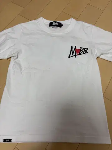 MOBB 화이트 T셔츠 S 사이즈