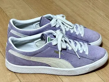 PUMA 라벤더 스웨이드 스니커즈