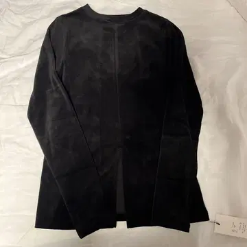 FREY DOUBLE VELOURE TOP /black