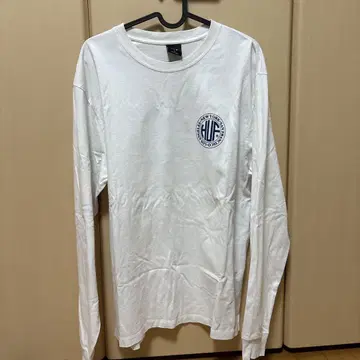 HUF 롱 슬리브 T셔츠 M 화이트