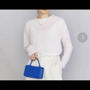 뷰티앤유스 코튼나일론 천축 시어 크루넥 T셔츠