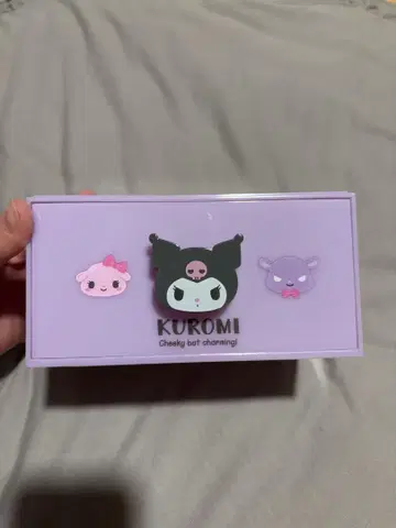 KUROMI 캐릭터 박스 보라색 프로필 필독